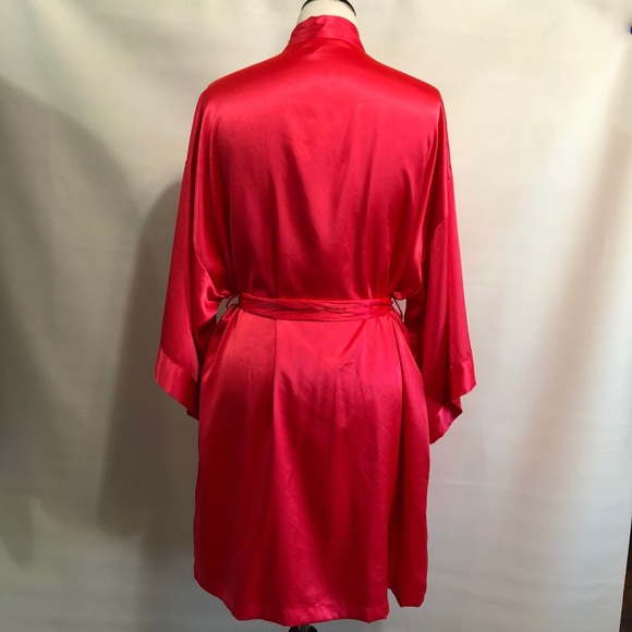 Victoria Secret kimono robe M/L NWOT red - Picture 5 of 10